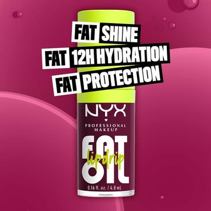 Image du produit NYX Professional Make-Up Huile pour les lèvres Fat Oil Drip (Thats Chic)