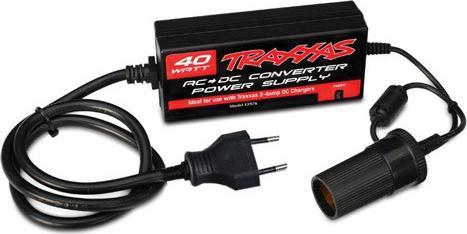 Actual product image Traxxas AC to DC converter