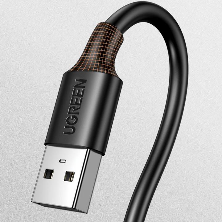Image du produit Ugreen US102 Câble USB 2.0 M-M 3m (noir) (3 m, USB 2.0)