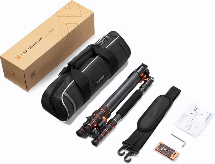 Image du produit K&F Concept Concept Tripod SA255C1 (Carbone)