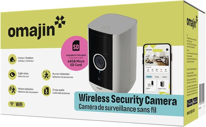 Produktbild Omajin Netzwerkkamera OMA-OWC-01-EU + 64GB MicroSD (2560 x 1440 Pixels)