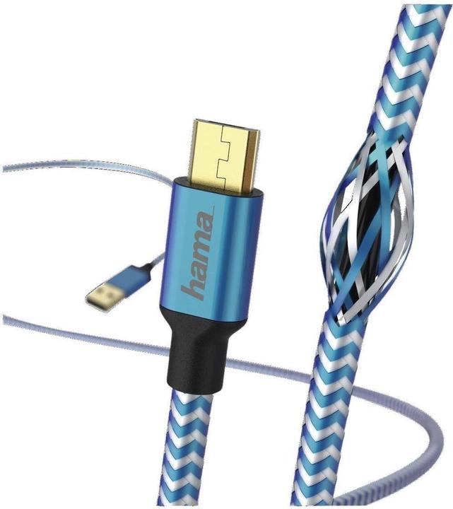 Actual product image Hama USB A – Micro USB (1.50 m, USB 2.0)