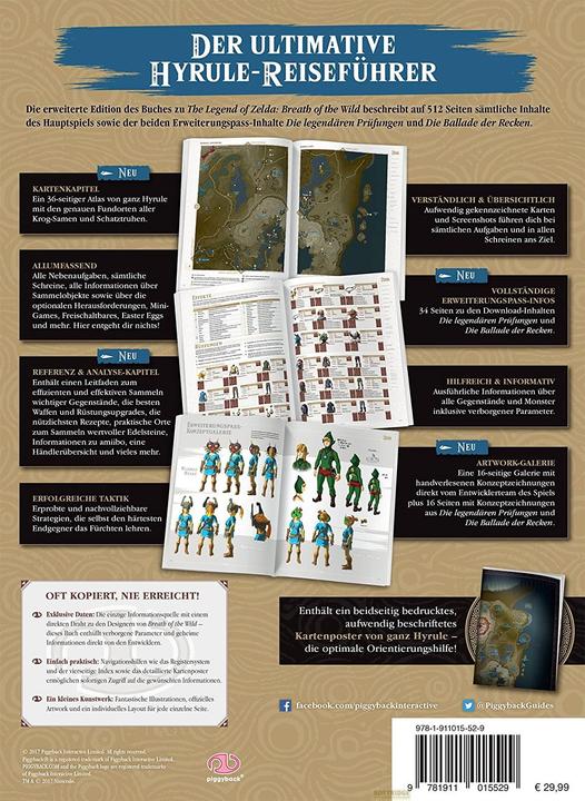 Produktbild Das offizielle Buch - The Legend of Zelda: Breath of the Wild - Erweiterte Edition (Switch)