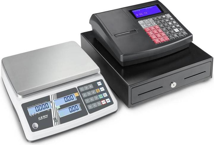 Actual product image Kern Price-calculating scales Max 15 kg 30 kg e=0.005 kg 0.01 kg d=0.005...