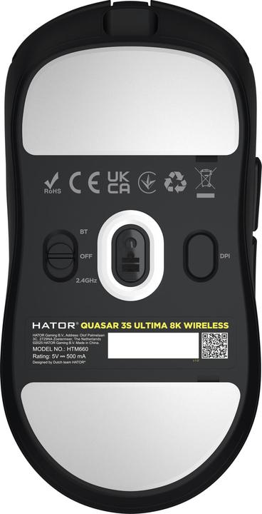 Actual product image Hator Quasar 3S Ultima 8K Wireless (Cable, Wireless)