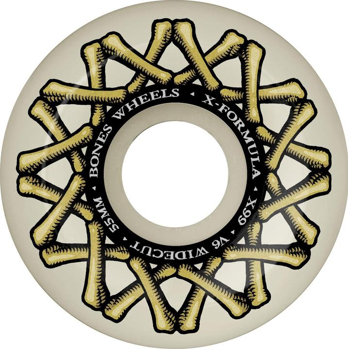Bones Wheels 99A XF V6 Wide-Cut (55 mm)