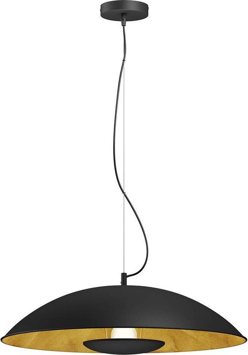 Actual product image Lindby Emilienne pendant light Black/Gold (E27)