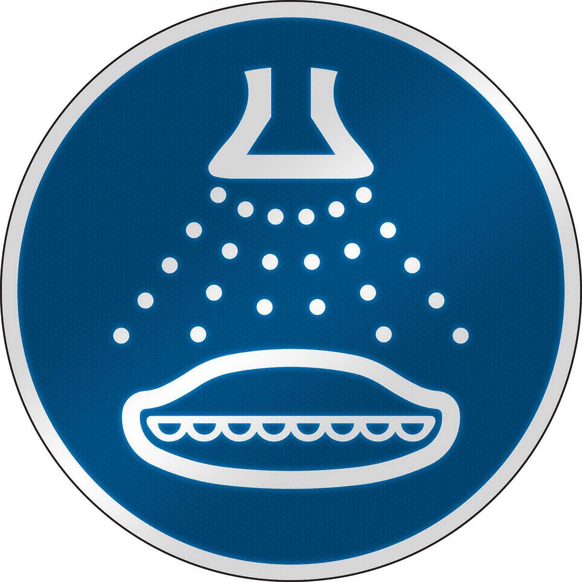 Brady, Etiketten, ISO Safety Sign - Start water