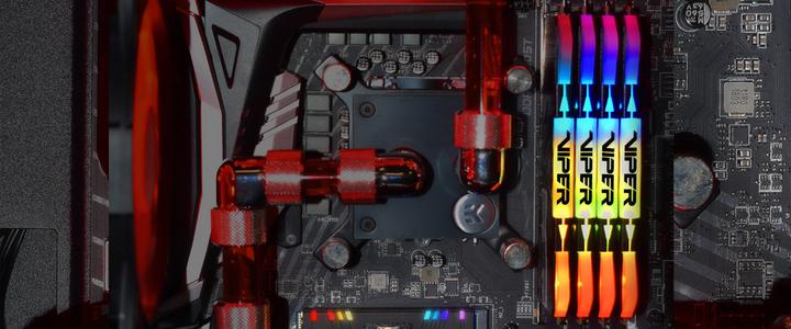 Actual product image Patriot Viper Steel RGB (2 x 8GB, 3200 MHz, DDR4-RAM, DIMM)