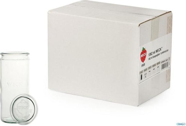 Actual product image Weck Preserving jar (6 pcs., 1.04 l)