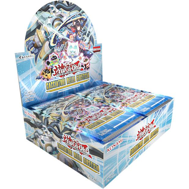 Konami YU-GI-OH! TCG - Jäger der Justiz (Box 24 BÄCKE) - Italienisch (Pacchetto Booster)