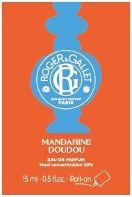 Immagine prodotto Roger & Gallet Mandarine Doudou Eau de Parfum Roll-on 15 ml (Eau de parfum, 15 ml)