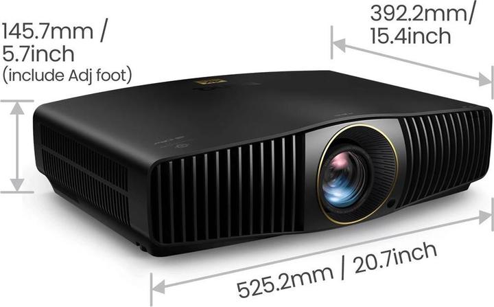Actual product image BenQ W5850 4K UHD DLP 3840X2160 (4K, 2600 lm)