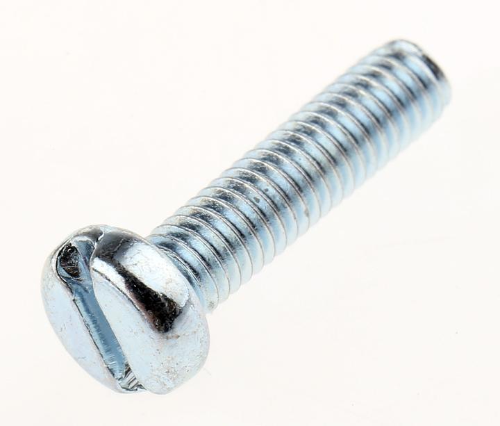 Produktbild RS PRO Flachkopfschrauben Schlitz M3x12mm