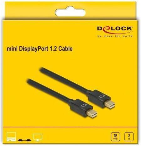 Image du produit Delock Mini DisplayPort — Mini DisplayPort (2 m, DisplayPort, 1.2)