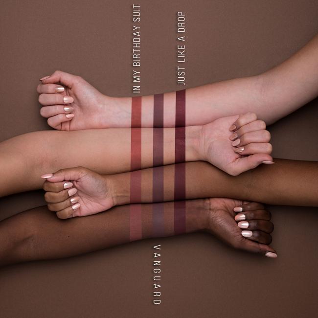 Actual product image Mulac Velvet Ink Matte Liquid Lipstick 01 In My Birthday Suit - A Luxurious Matte Liquid Lipstick (01 In My Birthday Suit)