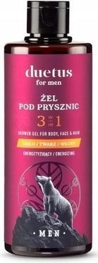 Produktbild Duetus For Men energetyzujący żel pod prysznic 3w1 300ml (300 ml)