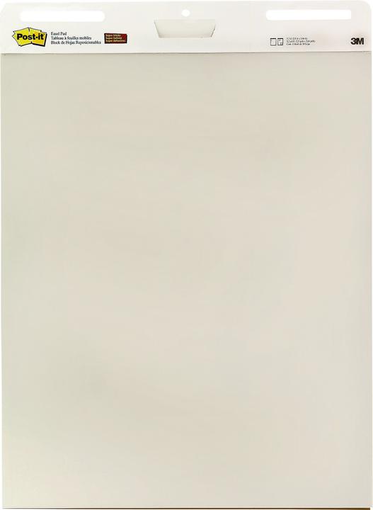 Produktbild 3M Post-it??? Super Sticky Meeting Chart, selbstklebend, weiss