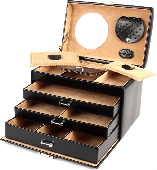 Produktbild Windrose Merino Schmuckkoffer 24,5 cm