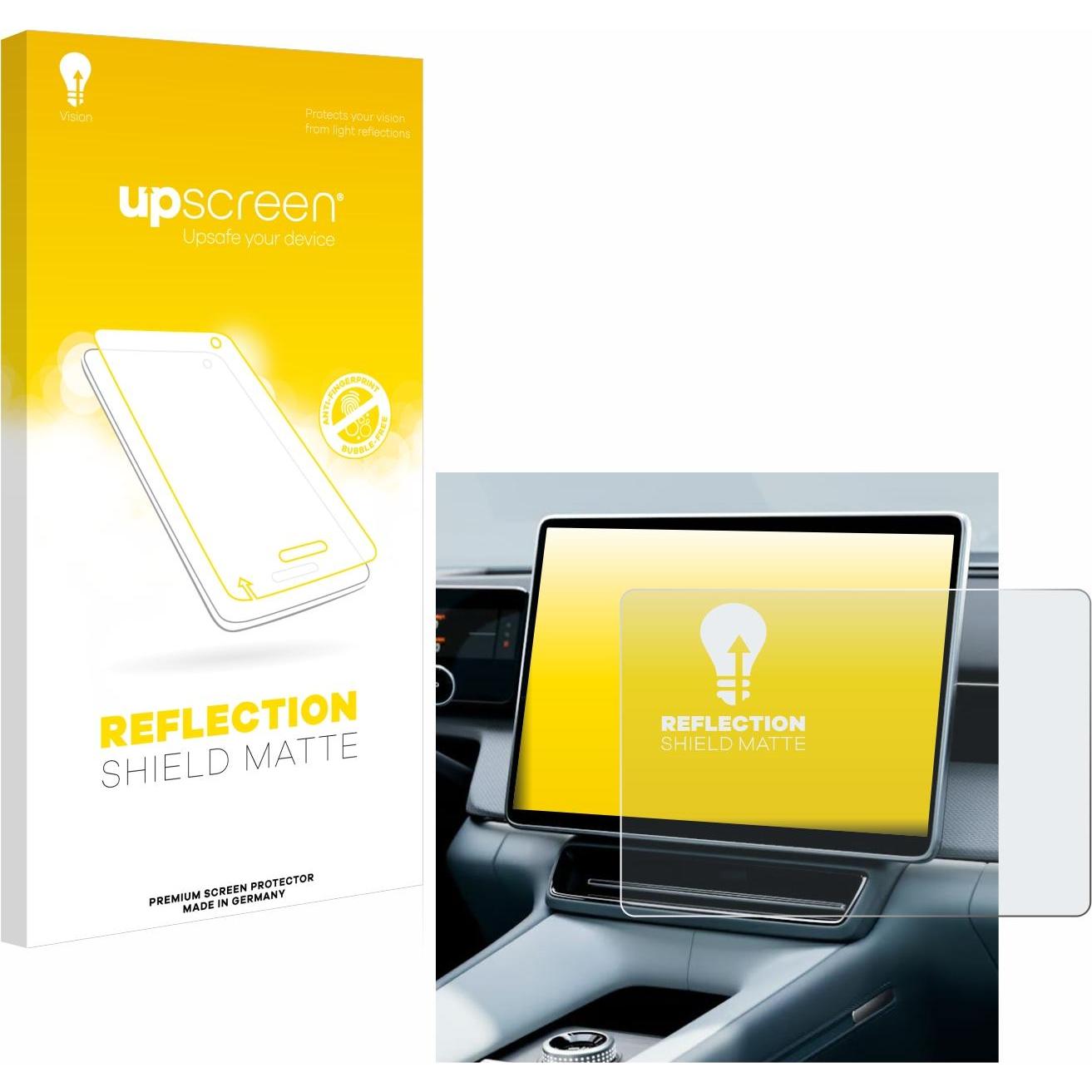 upscreen, Fahrzeug Navigation Zubehör, Schutzfolie Displayschutz Displayschutzfolie Folie Matt Entspiegelungsfolie