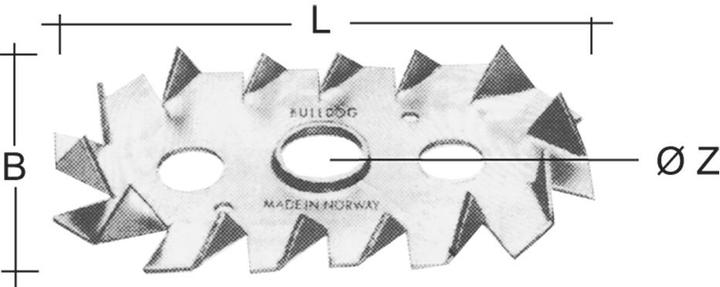 Actual product image Bulldog Wood connector (Log connectors, 1 pcs.)