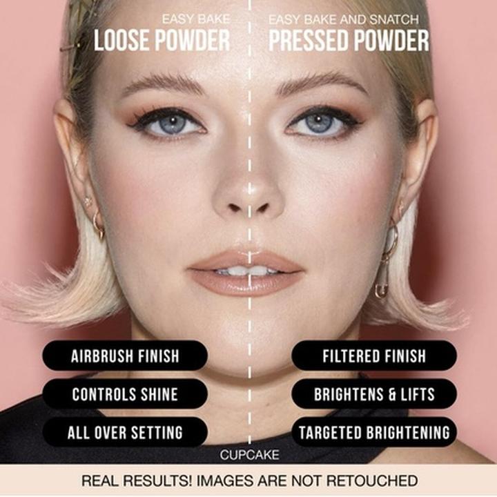 Immagine prodotto Huda Beauty Easy Bake and Snatch Compact Powder - Cupcake (Cupcake)