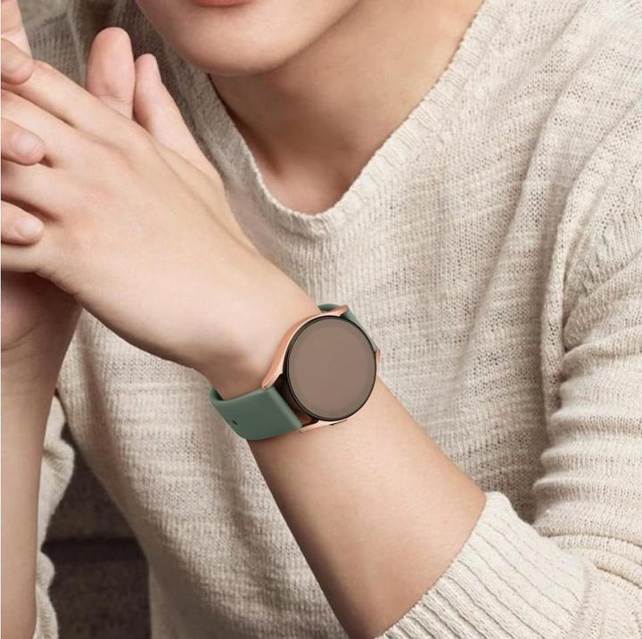 Actual product image Screenguard Silicone strap sports armband (Silicone)