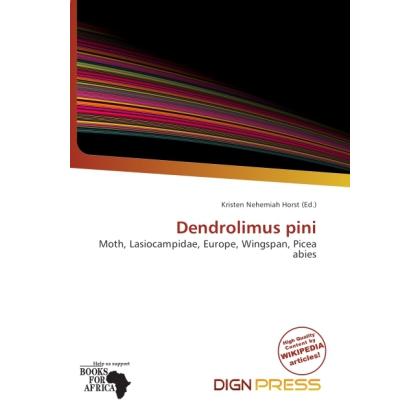 Dendrolimus pini, Fachbücher von Kristen Nehemiah Horst