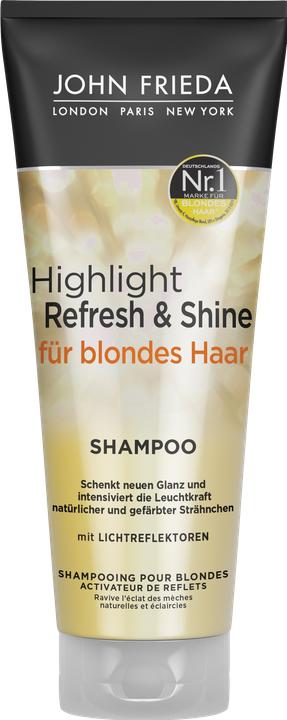 Produktbild John Frieda Highlight Refresh & Shine (250 ml, Flüssiges Shampoo)