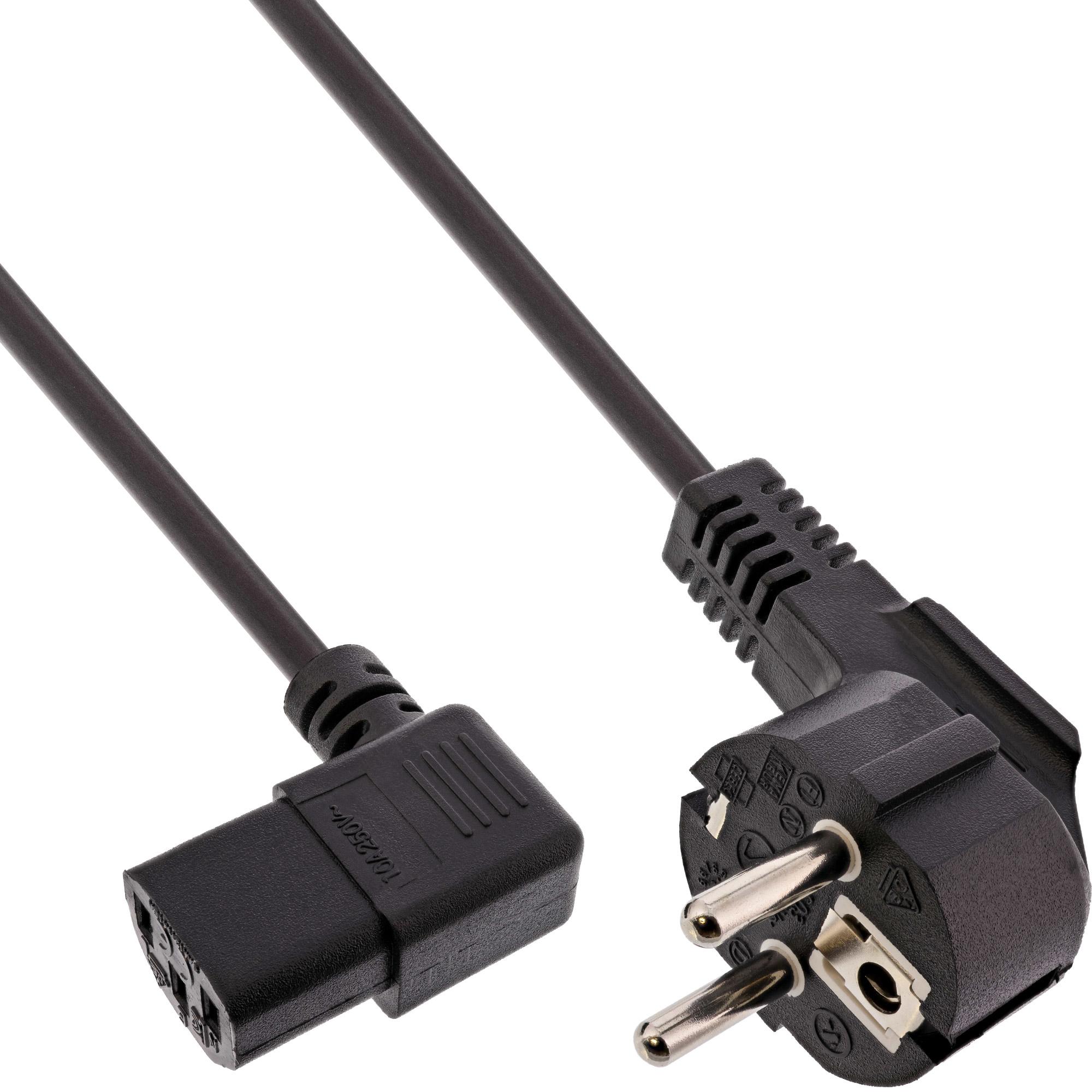InLine Netzkabel (5 m), Stromkabel