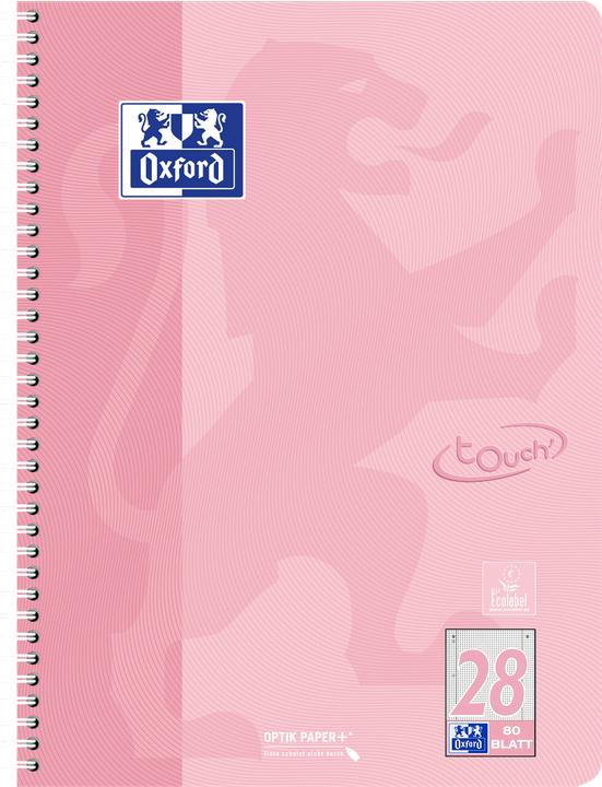 Oxford Collegeblock (A4+, Checked, Soft cover)