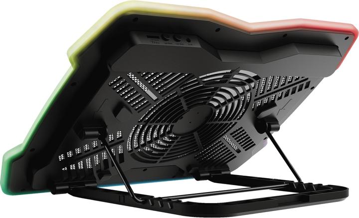 Trust GXT 1126 AURA Multicolour-Illuminated Laptop Cooling Stand