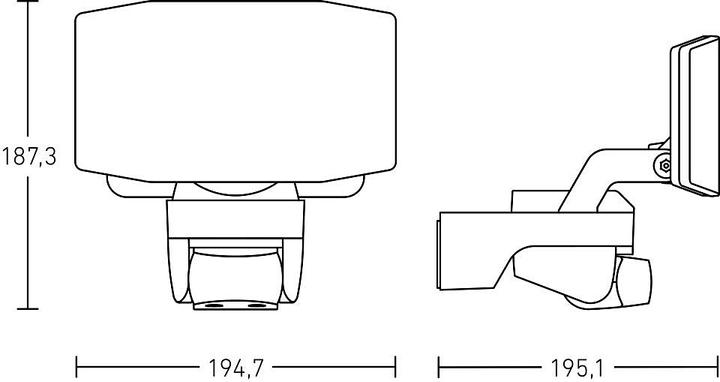 Immagine prodotto Steinel Faretto XLED Protect S (1694 lm, IP44)