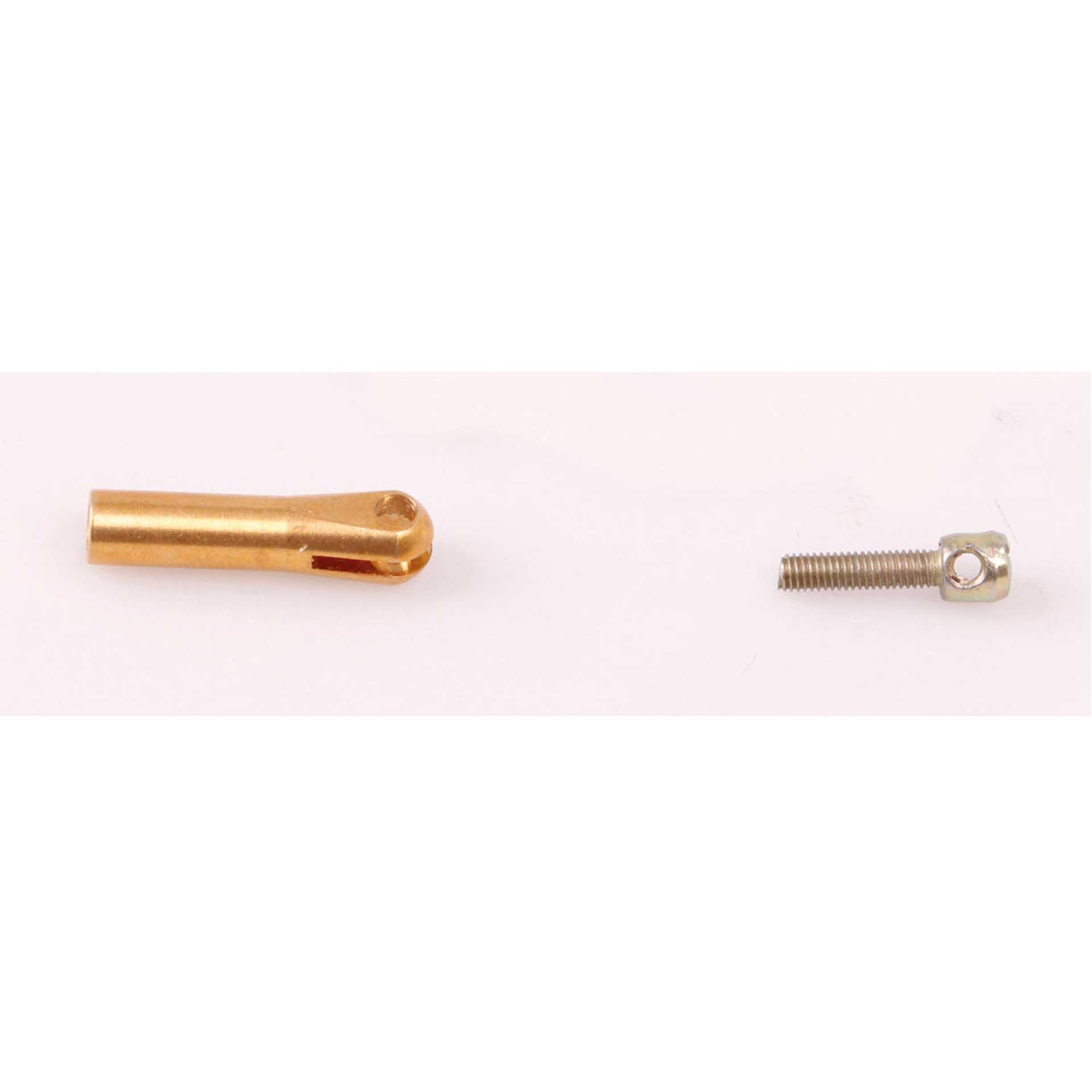 Modellbau Lindinger spannseil beschlag messing 10stk. ohne bolzen, bohrung 2,5mm