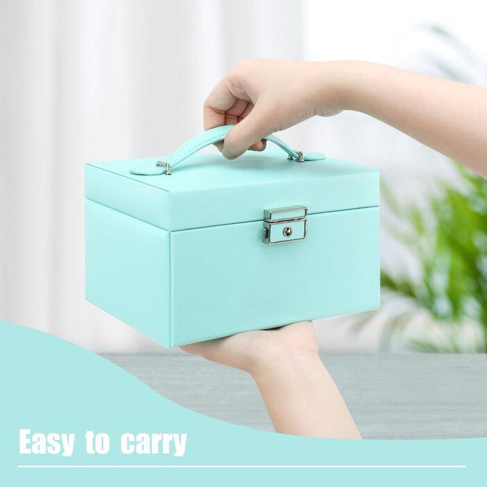 Produktbild Only-Bags.Store Schmuckkästchen, Schmuckkästchen mit Schubladen, PU-Leder-Schmuckkästchen Schmuckkästchen grosser