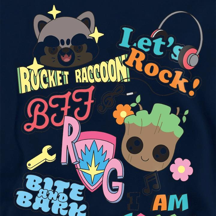 Produktbild Guardians of the Galaxy Kapuzenpullover Zum Überziehen (128)