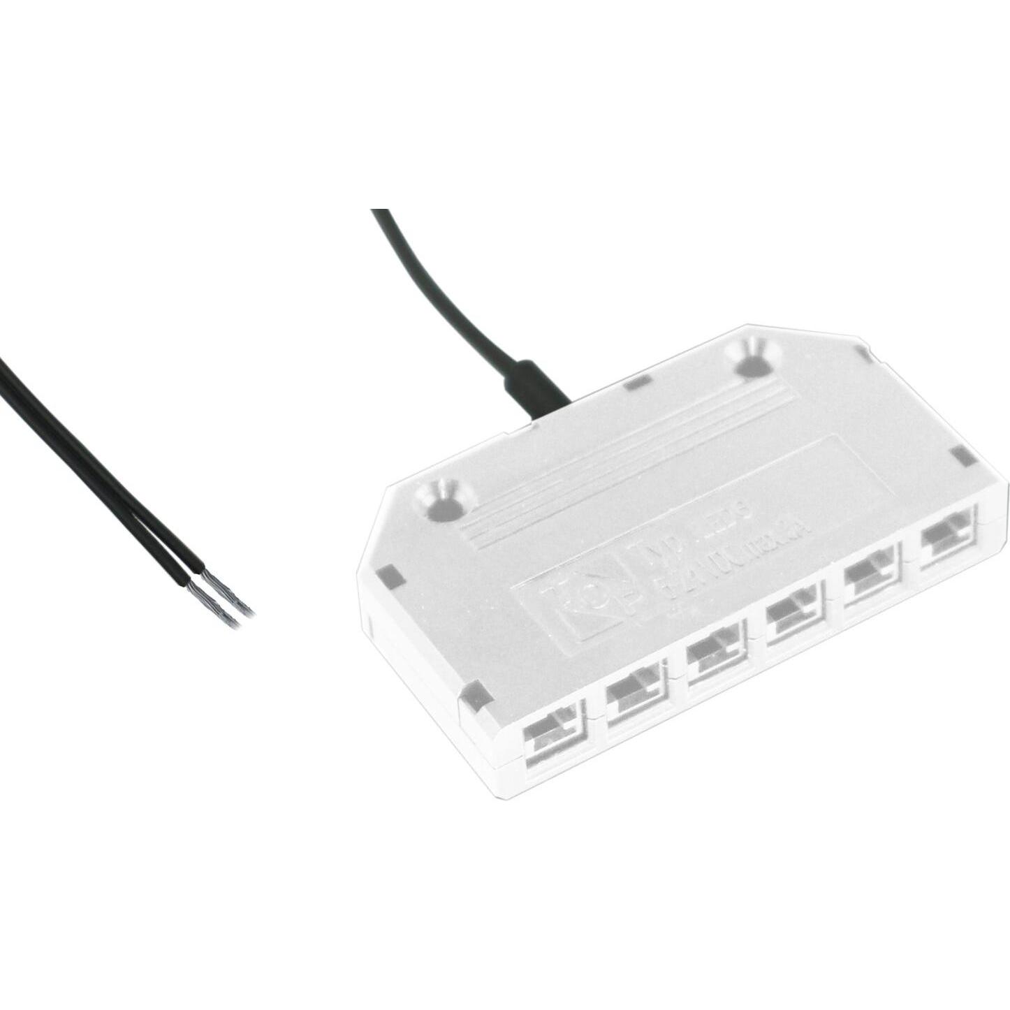 Siro, Zubehör Beleuchtung, LED-6-fach Verteiler VTL07 24V/DC, Kabellänge 300 mm, ohne LED-Stecker