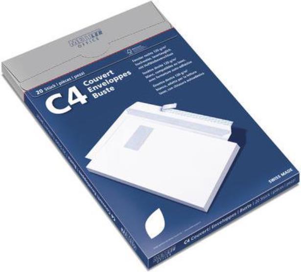 Produktbild Mettler Office Couvert (C4, 250 x)