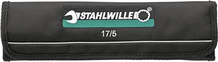 Produktbild Stahlwille Knarren-Ring-Maulschlüssel-Sat (19 mm, 10 mm, 17 mm, 8 mm, 13 mm)