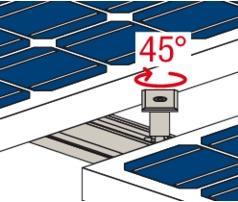 Image du produit Fischer Mittel/Endkl. Uni.vorm. PM U 30-50 AL sw (50 mm)