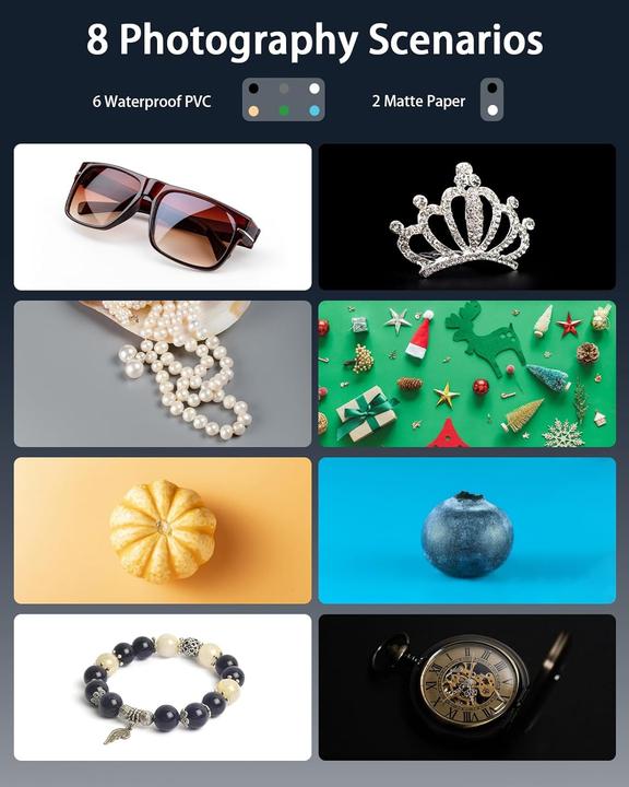 Produktbild Duclus Fotobox zum Fotografieren 30x30x30 cm
