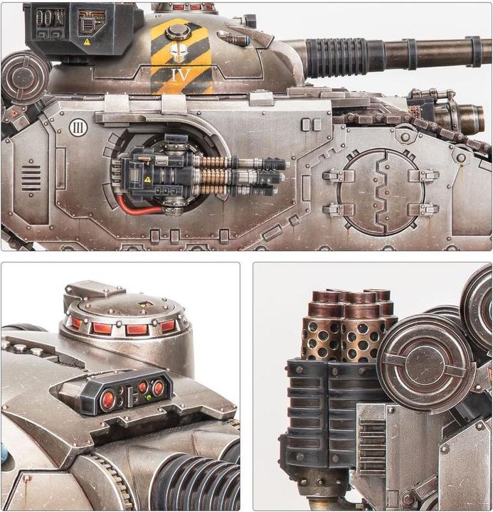 Produktbild Games Workshop Warhammer 30k - Legiones Astartes : FellBlade Super Heavy Battle Tank (Kunststoff)