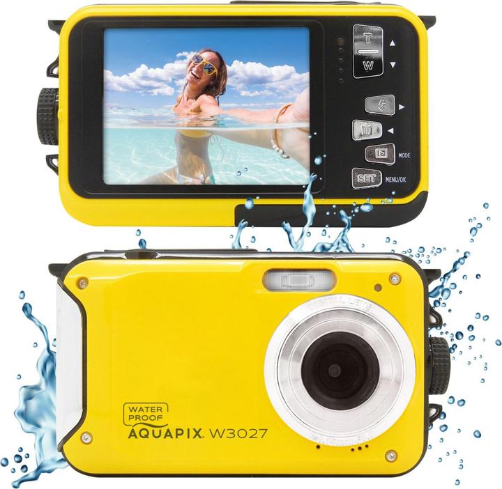 Actual product image Easypix Aquapix W3027 WAVE yellow (5 Mpx)