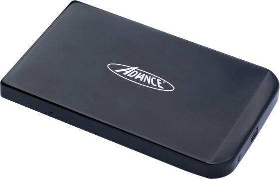 Actual product image Advance BOITIER EXTERNAL USB 2.0 - S-ATA 2.5 (NOIR) (2.5")