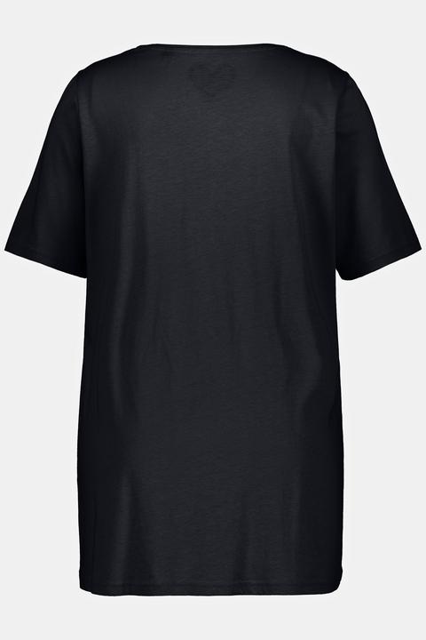 Actual product image Ulla Popken Essential Front Pleat Tee (54)
