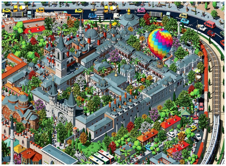 Actual product image Anatolian Puzzle 3000 Turcja, Istambuł (3000 pieces)