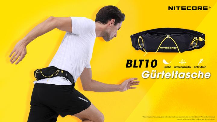 Produktbild Nitecore Running Belt BLT10 - Grösse L/XL inkl. Trinkflasche