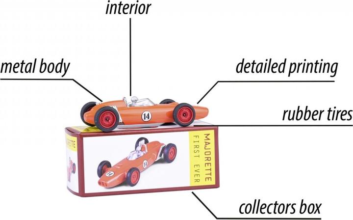 Produktbild Majorette Anniversary Edition First Ever, 6-sort.