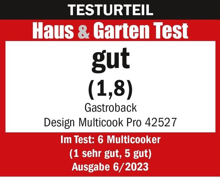 Produktbild Gastroback 42527 Design Multicook Pro