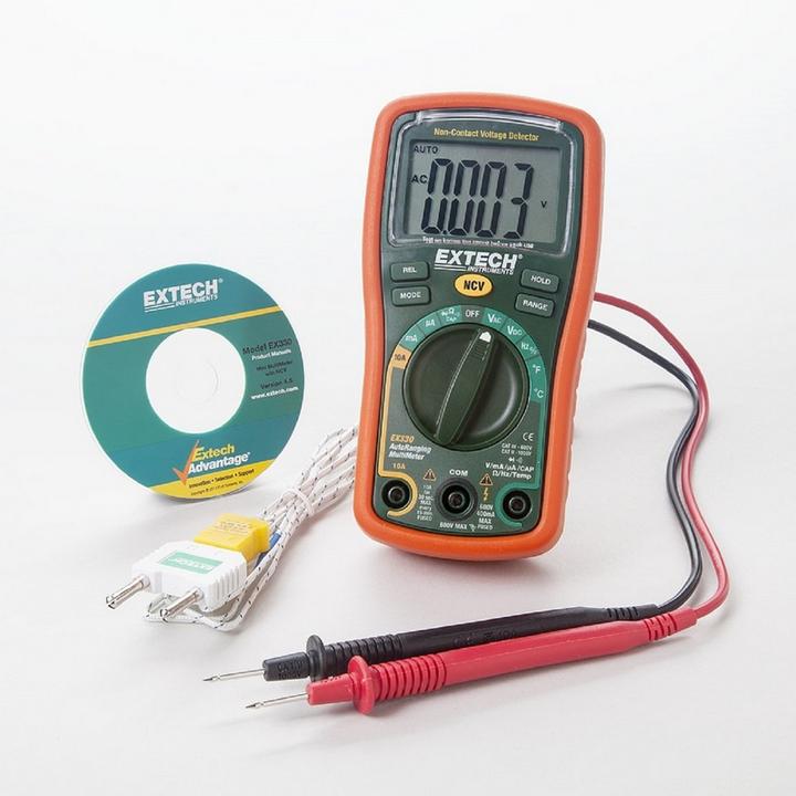 Actual product image Extech Hand multimeter digital EX330 (CAT III 600V)